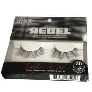 Kiss Rebel Lash Couture 3D Smokey 90s Retro Look Faux Mink Lashes